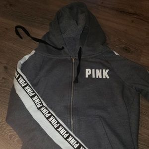 Pink hoodie
